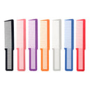 7Pcs 8" Barber Flattop Clipper Cutting Combs Plastic Static Free Brush