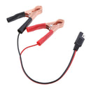 18AWG DC SAE to Alligator Clips Extension Cable Car Battery Jumper Booster