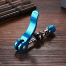 Aluminium Alloy Quick Release Bike Seat Post Clamp Seatpost Skewer blue A