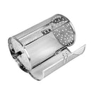 Stainless Steel Oven Basket Rotisserie Grill Cage Coffee Beans Peanut Baking