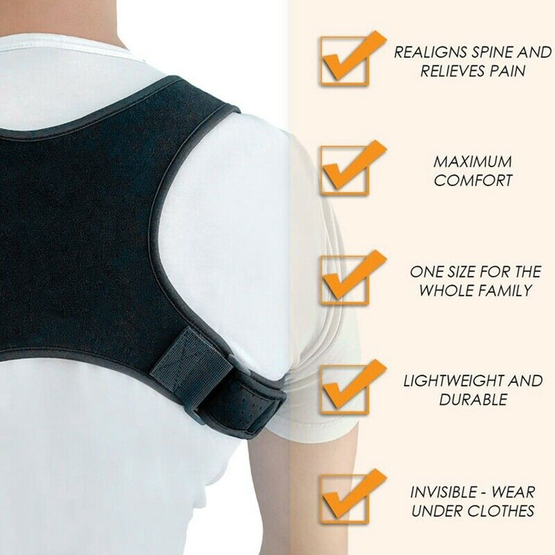Perfect Posture Corrector Back Correction For Women And Men Adjustable And  L6W8