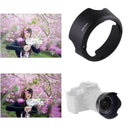 EW-63C 700D Camera Lens Petal Hood For Canon 18-55mm f/3.5-5.6 IS STM