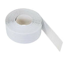 2x Waterproof PVC Adhesive Tape Caulk Strip f/ Bathroom Wall Corner 3.2M