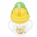 Cute Drinking Bottle Rabbit Sippy Milk Cup Soft Straw For Baby 150ML w/ Handle