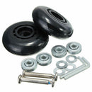2 Set of Luggage Suitcase Replacement Wheels Axles Deluxe Repair Tool OD 68 C5Y7