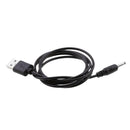 5 X USB 2.0 Male to 3.5mm 1.35mm Female DC Power Plug Barrel 5V Cable Cord