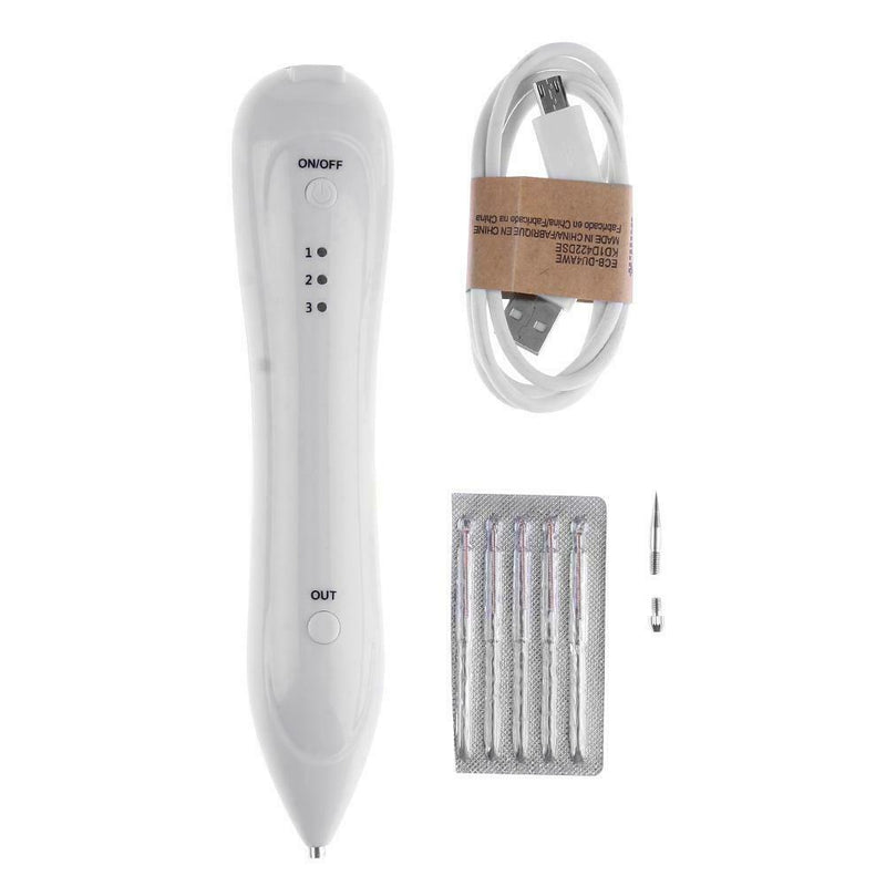 Mole Spot Wart Removal Pen Tattoo Tool Charged Face Skin Care Machine