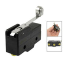 Screw Terminals Long Hinge Roller Lever Mini Limit Switch 380VAC 15A