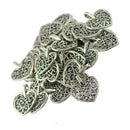 100pcs Hollow Heart Pendants Jewelry Making Jewellery Finding DIY Necklace