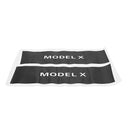 4Pcs Car Front and Rear Doors Welcome Pedal Stickers Anti-Scratch Protectio