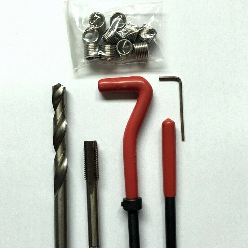Metric Thread Repair Insert Kit M10X 1.25 Shank Plug Tool J3I2