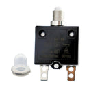 30Amp 50V DC Push Button Circuit Breaker Reset Thermal Overload Switch Fuse