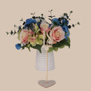 Natural 1-20 Free Standing Wooden Table Numbers with Heart Base Party Decor