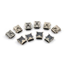 10x MiNI USB Connector 5pin seat Jack Inserting Plate seat Mini Usb Connector F