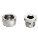 1X(Oxygen Sensor Stepped Mounting Boss And Plugs (1 Bungs/1 Plugs) M18 X 1.