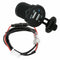12V/24V 3.1A Car Cigarette Lighter Socket Dual USB Charger Adapter LED Voltmeter