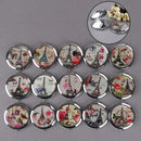 Woman makeup compact pocket tower mirrors portable double-side folding mirror SP