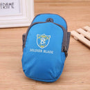 Sports Running Jogging Gym Armband Bag Case Cover Holder(Blue) A