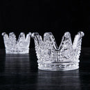 Round Transparent Glass Cigar Accessory Tool Cigar Ashtray Herb Cigar Tray VSE