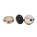Metal Round Pill Box Medicine Organizer Container Jewellery Case Storage HolderS