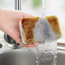 5PCS Strong Magic Sponge Cleaning Brush Dish Bowl Washing Sponge Kitchen ClS Ew