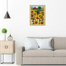 5D DIY Full Drill Diamond Painting Sunflower Cross Stitch Embroidery Mosaic