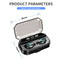 Mini T19 Sport 3000mAh Bluetooth 5.0  Earphone Headset With Flashlight