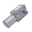 DC 12V Gear Reduction Motor Worm Reversible Torque Turbo Geared Motor JOW
