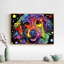 Dog 5D DIY Full Drill Diamond Painting Cross Stitch Mosaic Art Craft Decor