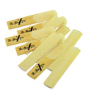 10 Pieces 2.5 Reeds Premium Cane for bE Saxophone Mouthpiece, Yellow