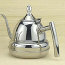 1.2L Large Stainless Steel Easy Grip Handle Teapot, Home Office Catering Pot