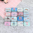 Mini Owl Tin Trinket Jewelry Coin Box Tinplate Storage Case Small RectangulB Bj