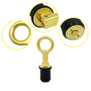 Drain Plug Rubber Stainless Steel Twist Boat Hull Livewell Drain Plugs