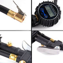 Digital Tire Inflator Pressure Gauge Air Compressor Pump Quick Connect Coup