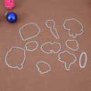 Metal Cutting Dies Stencil Scrapbooking Rabbit Stamp Embossing Paper Cards