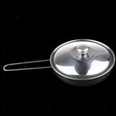 Kids Kitchen Cookware Set C - 12 Stainless Steel Cooking Tools for Role Play