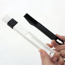 2 In 1 Polished Window Track Cleaning Brush Keyboard Nook Cranny Dust Shovel  Z