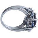 Gorgeous Aquamarine Wedding Engagement Women Ring Blue Size 10 N4R9