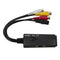 HDMI to AV RCA HD Audio Video Converter Male to Female Short Cable For HDTV