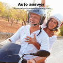 Motorcycle Bluetooth Headset Intercom Speakers Hands Free,Music Call Control