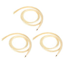 White Mongolian Horse Hair for Violin Viola Bows Unbleached