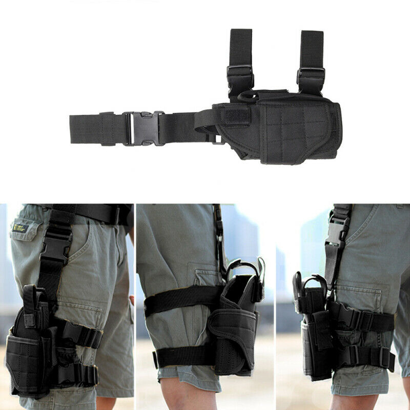 Men Multifunction Outdoor Leg Bag Utility Thigh Pack Hiking Motorcycle  TGAER