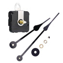 DIY Quartz Clock Mechanism Movement with Large Black Hands Parts Wall Clock DIY