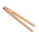 12PCS Beech Wooden Toast Tongs With Magnet Bread Toast Crumpets Serving Tongs