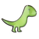 5PCS Cartoon Dinosaur Enamel Shirt Collar Pins Badge Corsage Brooch Jewelry FT