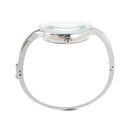 Kimio Women's Bangle Quartz Wrist Watch Bracelet (White)
