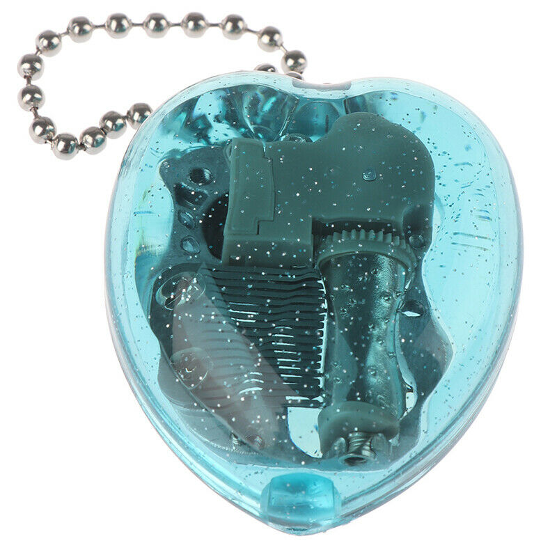Creative Mini Acrylic Heart-Shaped Musical Box Music Box The Sky Music Tune F Kw