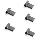5Pack Micro USB Male Cord Cable Magnetic Tip Charger Connector for Android Phone
