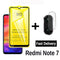 2-In-1 Screen Protector For Redmi Note 7 Camera Glass Tempered Protective Film