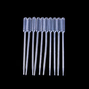 100X 0.5ml Disposable Polyethylene Eye Dropper Set Transfer Graduated Pipette T+